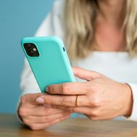 imoshion Coque Couleur iPhone 12 (Pro) - Vert menthe