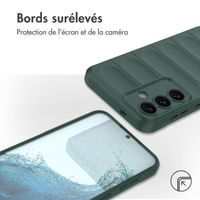 imoshion Coque arrière EasyGrip Samsung Galaxy S24 - Vert foncé