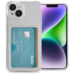 imoshion Coque silicone avec porte-cartes Apple iPhone 14 Pro - Transparent