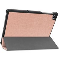 imoshion Coque tablette Trifold Lenovo Tab M10 Plus / M10 FHD Plus - Rose Doré