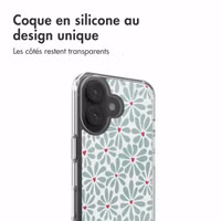 imoshion Coque Design Apple iPhone 17 - Bloom Love Sage Green