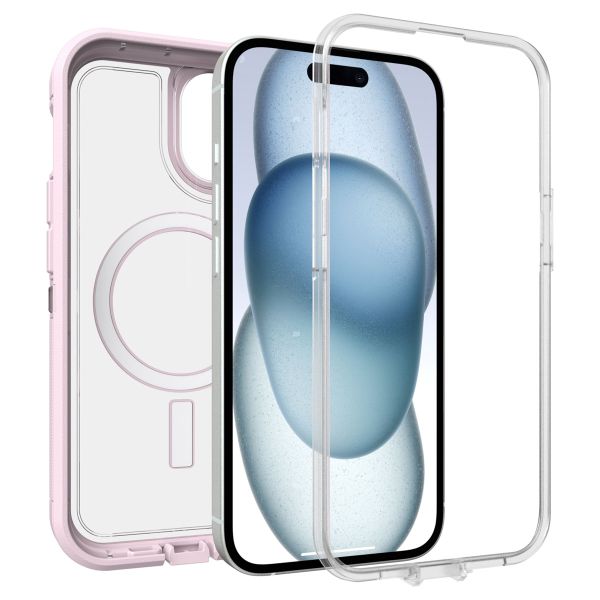 OtterBox Coque arrière Defender XT Apple iPhone 13/14/15/16e - Clear / Purple