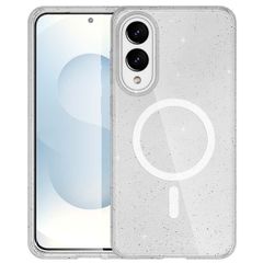 imoshion Coque Pailletée avec MagSafe Samsung Galaxy S25 Edge - Transparent