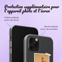 Coque personnalisée avec pellicule N°2 iPhone 12 (Pro) - Transparent