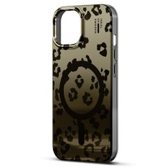 iDeal of Sweden Coque miroir avec MagSafe Apple iPhone 13/14/15/16e - Leo Ombre