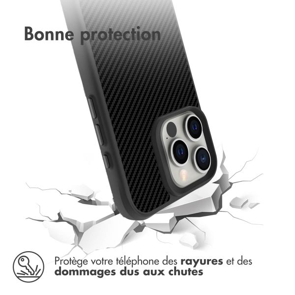 imoshion Rugged Hybrid Carbon Case Apple iPhone 16 Pro - Noir