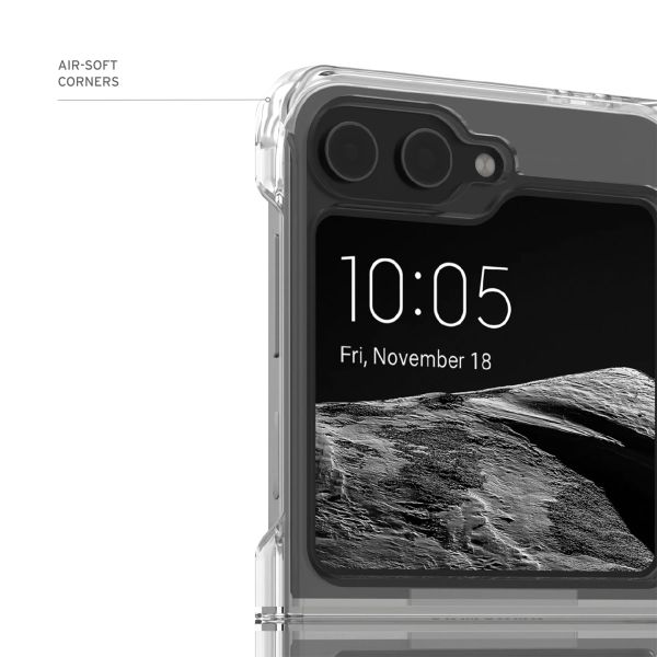 UAG Coque arrière Plyo Pro Samsung Galaxy Z Flip 6 - Ice / Silver