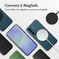 imoshion Coque Couleur avec MagSafe Samsung Galaxy A36 - Bleu foncé