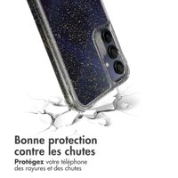 imoshion Coque arrière transparente Pailletée Samsung Galaxy A15 (5G/4G) - Doré