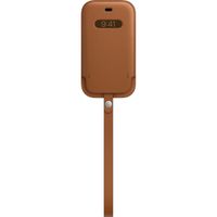Apple Sacoche en cuir MagSafe Apple iPhone 12 Mini - Saddle Brown