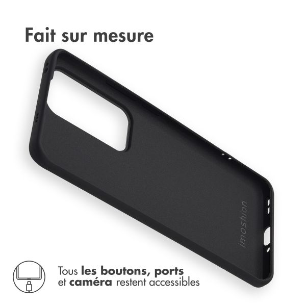 imoshion Coque Couleur Oppo Reno 12 - Noir