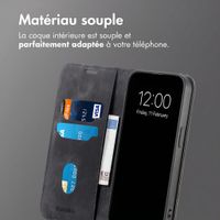 Étui de téléphone portefeuille Slim Oppo A6 (5G) - Noir