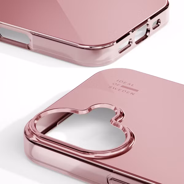 iDeal of Sweden Coque miroir Apple iPhone 17 - Mirror Rose Pink
