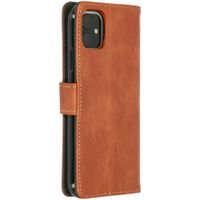 imoshion Étui de téléphone portefeuille Luxe iPhone 11 - Brun