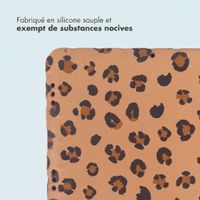 imoshion Coque arrière Kidsproof Design avec poignée Samsung Galaxy Tab A11 Plus / A9 Plus - Motif panthère