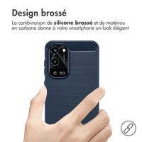 imoshion Coque Brushed Samsung Galaxy A36 - Bleu foncé