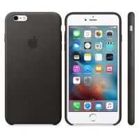 Apple Coque Leather Apple iPhone 6(s) Plus - Black