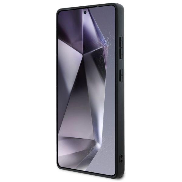 Guess Coque 4G Metal Logo Glitter Samsung Galaxy S25 Ultra - Rose