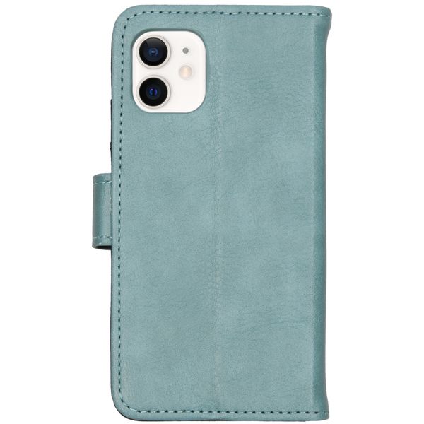 imoshion Étui de télephone portefeuille de luxe Apple iPhone 12 Mini - Bleu clair