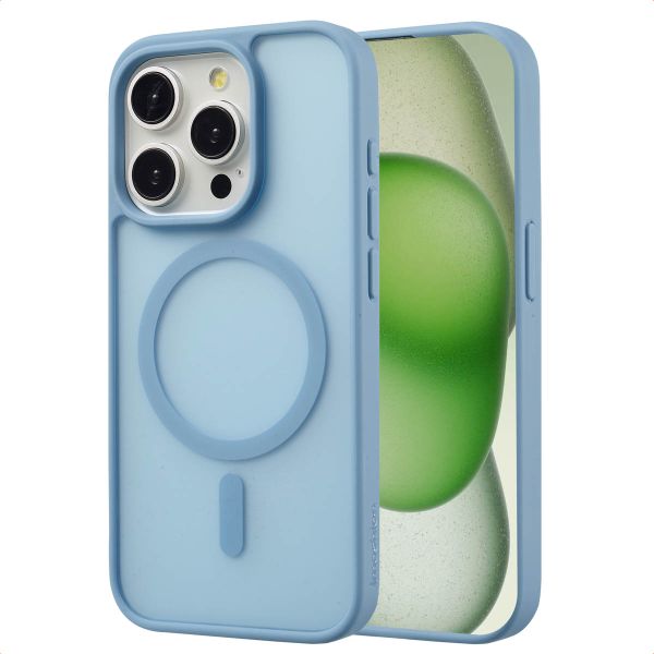 imoshion Coque Color Guard avec MagSafe iPhone 15 Pro - Bleu clair