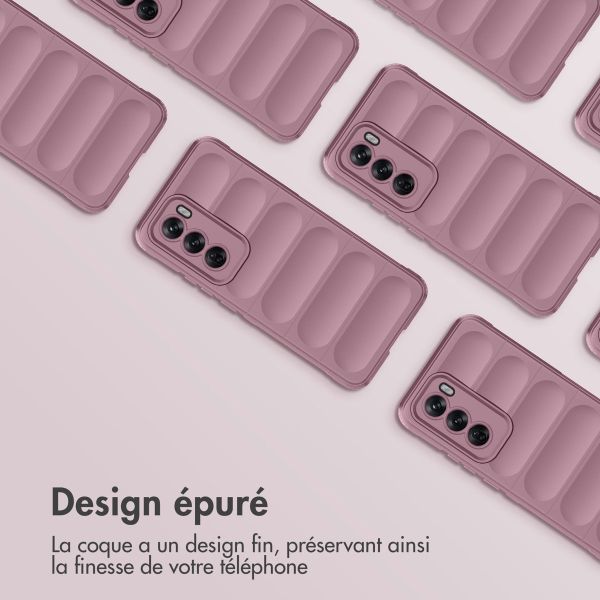 imoshion Coque arrière EasyGrip Oppo Reno 12 - Violet