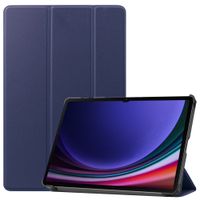 imoshion Coque tablette Trifold Samsung Galaxy Tab S9 11.0 pouces - Bleu foncé