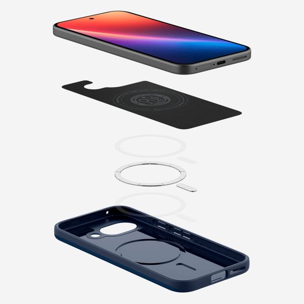 Spigen Coque Thin Fit avec MagSafe Google Pixel 9A - Navy Blue