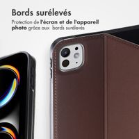 Accezz Coque tablette Classic Apple iPad Pro 13 (2025) M5 / (2024) M4 - Marron