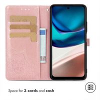 imoshion Etui de télephone Mandala Motorola Moto G42 - Rose Doré