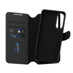 CARE by PanzerGlass Étui de télephone portefeuille Tango 2 en 1 avec MagSafe Samsung Galaxy S25 Edge - Transparent