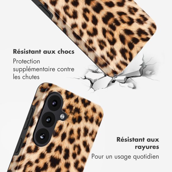 Selencia Coque arrière Vivid avec MagSafe Samsung Galaxy S26 - Wild Leo