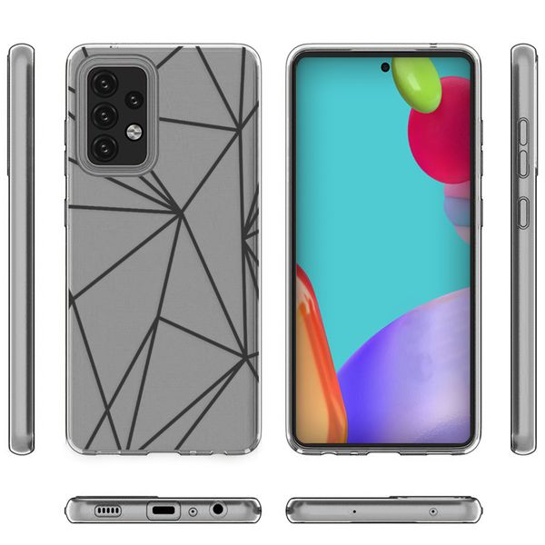 imoshion Coque Design Samsung Galaxy A52(s) (5G/4G) - Graphic Cube