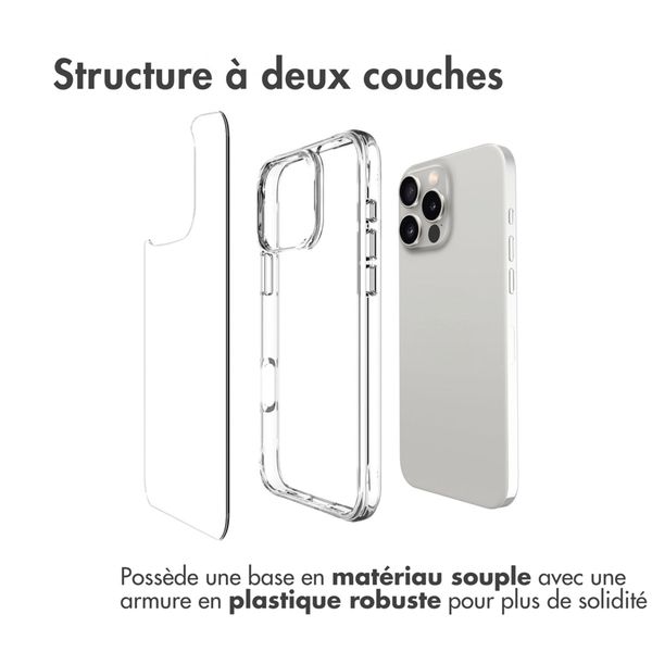imoshion Coque Rugged Air Apple iPhone 16 Pro - Transparent