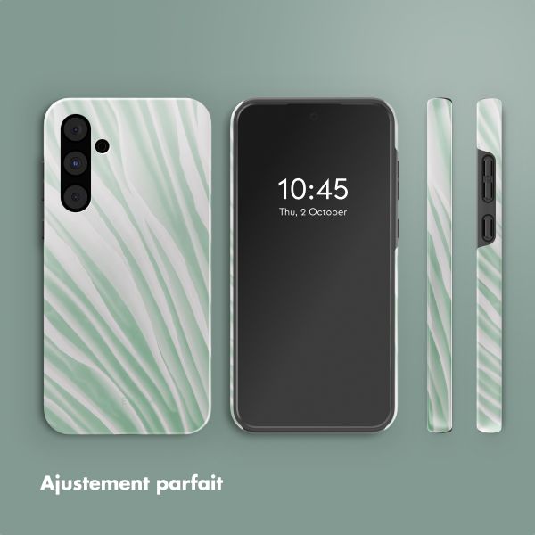 Selencia Coque arrière Vivid Samsung Galaxy A55 - Nature Grayed Jade