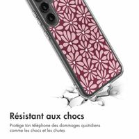imoshion Coque Design Samsung Galaxy S23 FE - Bloom Love Blush