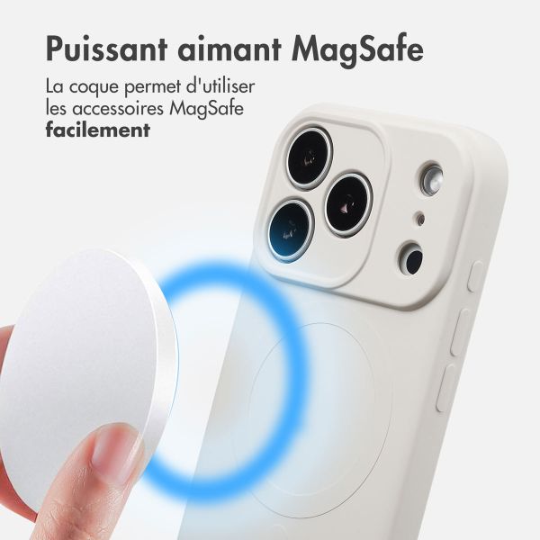 imoshion Coque Couleur avec MagSafe Apple iPhone 17 Pro - Beige