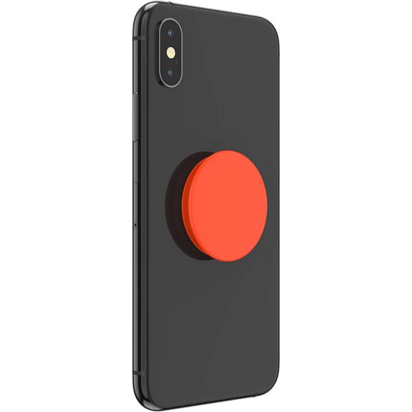 PopSockets PopGrip - Amovible - Neon Electric Orange