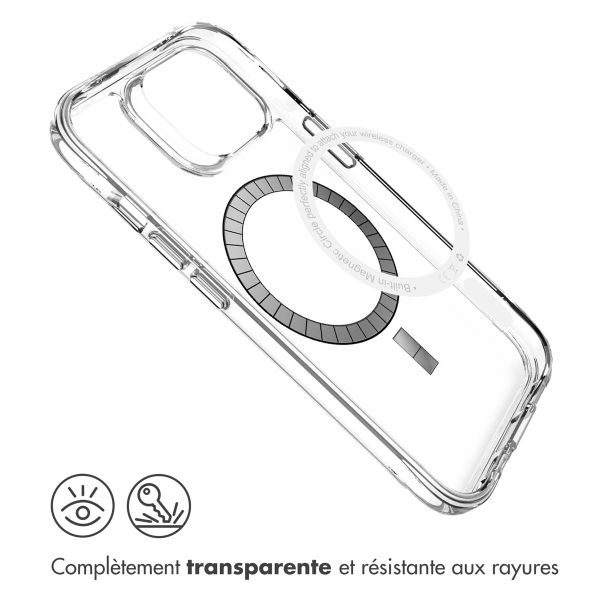imoshion Coque Rugged Air MagSafe Apple iPhone 15 Plus - Transparent