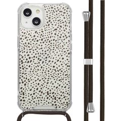 imoshion Coque Design avec cordon Apple iPhone 14 - Desert Dots