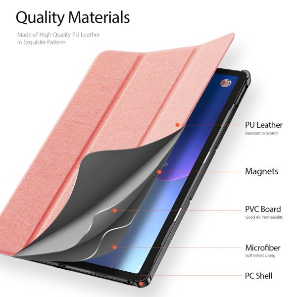 Dux Ducis Coque tablette Domo Lenovo Tab P11 (2nd gen) - Rose