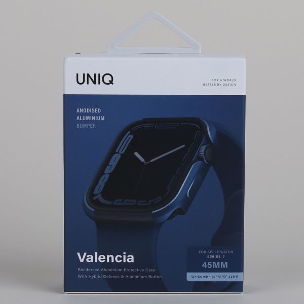 Uniq Coque Valencia Apple Watch - 44 / 45 mm - Cobalt Blue