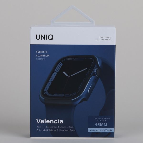 Uniq Valencia Coque Apple Watch 4-6 / SE - 44/45 mm - Cobalt Blue