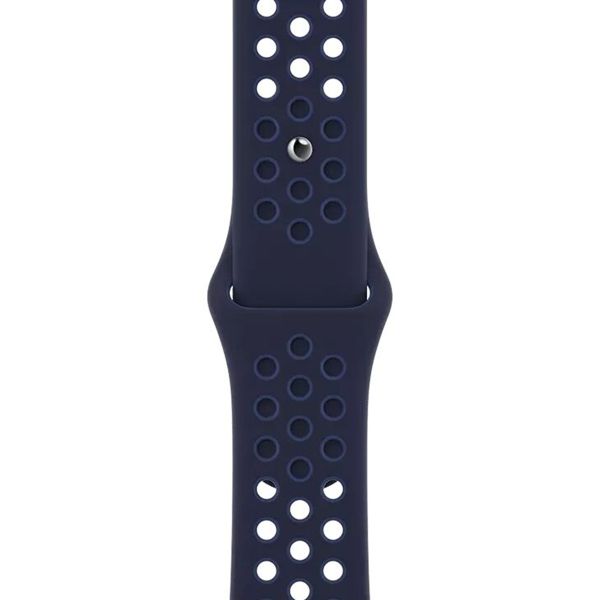 Apple Bracelet Nike Sport Apple Watch Series 1 t/m 9 / SE (38/40/41 mm) | Series 10 / 11 (42 mm) - Midnight Navy