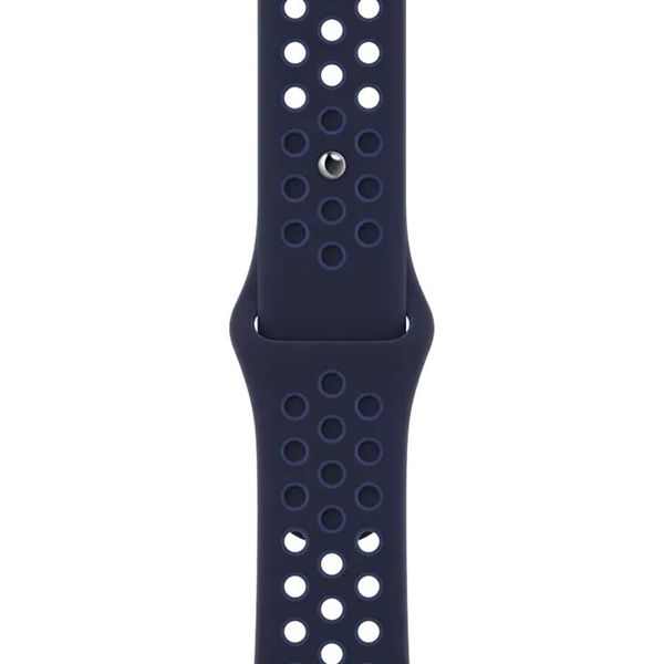 Apple Nike Sport Band Apple Watch Series 1 á 9 / SE (38/40/41 mm) | Series 10 (42 mm) - Midnight Navy/Mystic Navy