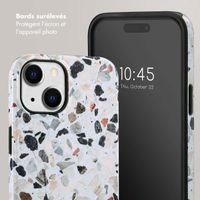 Selencia Coque arrière Vivid Apple iPhone 14 - Chic Terazzo