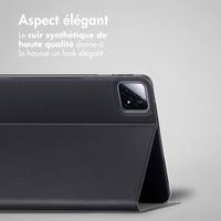 Accezz Housse Classic Tablet Stand Xiaomi Pad 6S Pro 12.4 - Noir