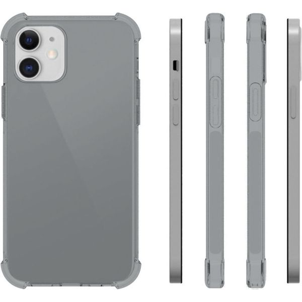 imoshion Shockproof Case Apple iPhone 12 (Pro) - Gris