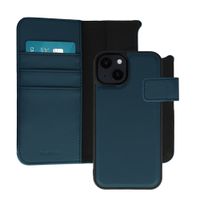 imoshion Étui portefeuille luxe 2-en-1 amovible Apple iPhone 14 - Bleu