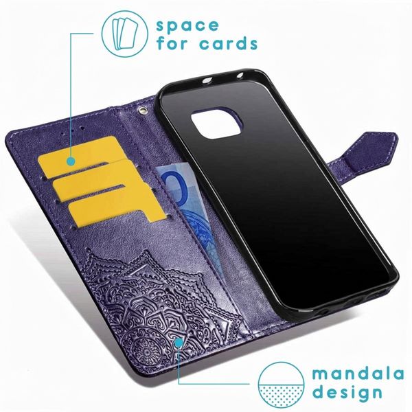 imoshion Etui de télephone Mandala Samsung Galaxy S7 - Violet