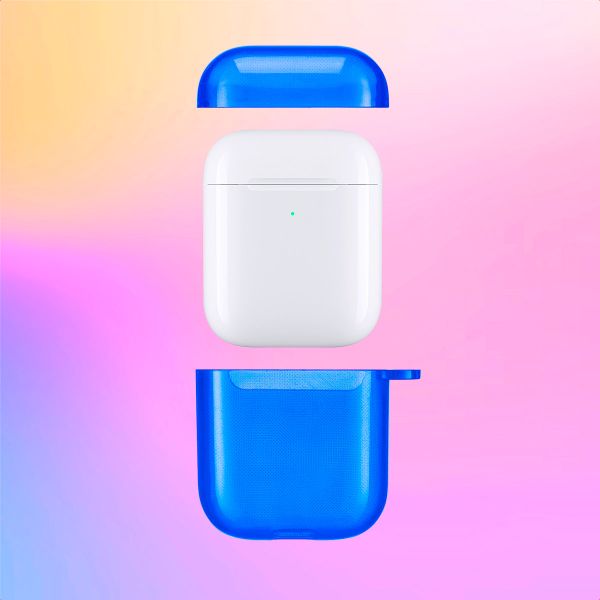 imoshion Coque Néon Apple AirPods 1 / 2 - Bleu Cobalt